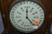 Antique Double Dial Calendar Shelf Clock