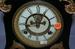 Antique Waterbury Iron Case Mantle Clock