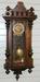Antique Walnut Vienna Wall Regulator Clock