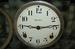 Antique Ingraham Marbleized Mantle Clock