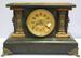 Antique Seth Thomas Black Enameled Mantle Clock