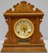 Antique Oak Cabinet Clock