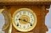 Antique Oak Cabinet Clock