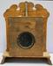 Antique 4 Column Oak Cabinet Clock
