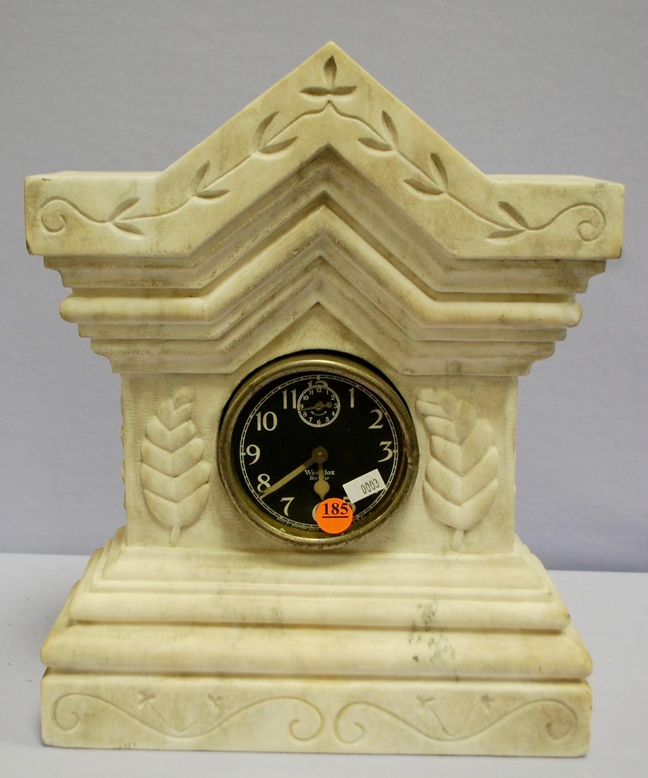 Unique Carved Stone Mantle Clock Price Guide