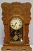 Antique Ingraham Oak Kitchen Clock