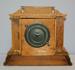Antique Oak 2 Column Cabinet Clock