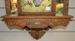 Antique Ingraham Mirror Side Kitchen Wall Clock