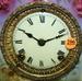 Antique Ansonia "La Rambla" Porcelain Mantle Clock