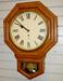 Antique Waterbury Wall Clock