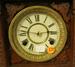 Antique Waterbury Oak Cabinet Clock