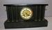 Antique Black Slate Mantle Clock