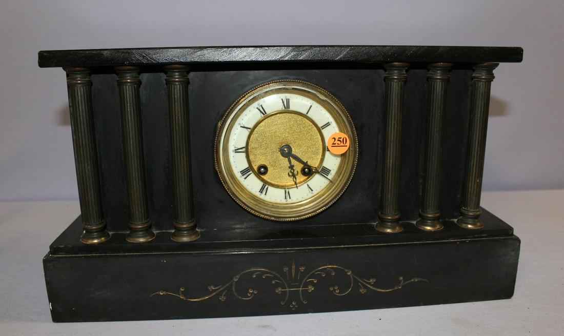 Black Slate Mantle Clock Price Guide