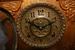 Antique Ingraham Oak Cabinet Clock