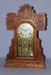 Antique Oak Carved Kitchen Clock