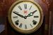 Antique Oak Carved Kitchen Clock