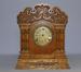 Antique Sessions Carved Oak Cabinet Clock