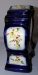 Antique Porcelain #411 Kobalt Mantel Clock
