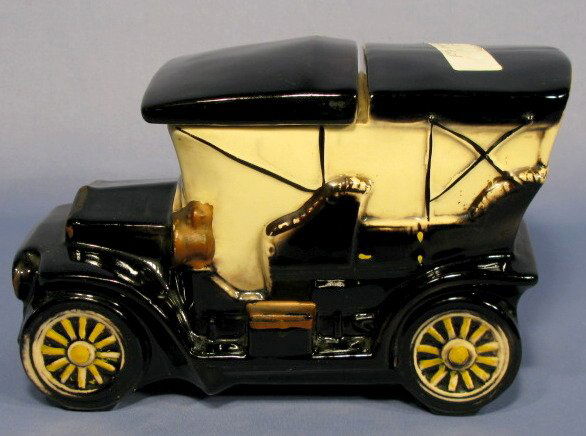 McCoy Old Fashioned Auto Cookie Jar: McCoy Old Fashioned Auto Cookie Jar No condition problems. 11" All items sell As Is, Where Is, no guarantees of any kind. We accept Mastercard & Visa, no paypal, no personal checks, no money orders, n