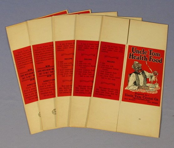 5 Uncle Tom Marshalltown, IA Cereal Box Flats: 5 Uncle Tom Health Food Cereal Box Flats: 1 lb size, Marshalltown, Iowa. 11" All items sell As Is, Where Is, no guarantees of any kind. We accept Mastercard & Visa, no paypal, no personal checks, no m