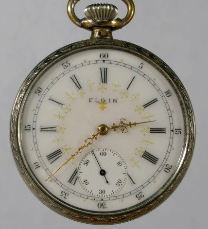Elgin Nat'l 17J 16S OF SW Pocket Watch