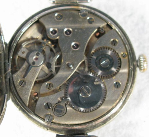 F. Moser & Co. Stem Wind Wrist Watch - 3
