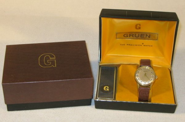 Gruen Precision 24 Wrist Watch in Box