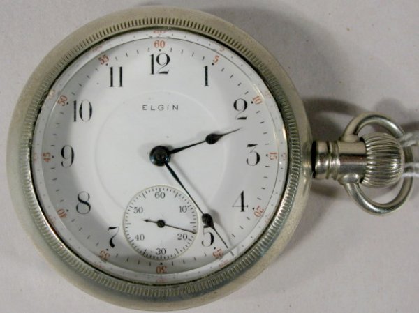 Elgin 17J 18S Grade 249 OF LS Pocket Watch: Elgin 17J 18S Grade 249 OF LS Pocket Watch: 1902 serial no.9674565. Philadelphia silverode case. (Not running.) 2 1/4" wide All items sell As Is, Where Is, no guarantees of any kind. We accept Masterc