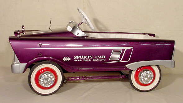 murray flat face pedal car