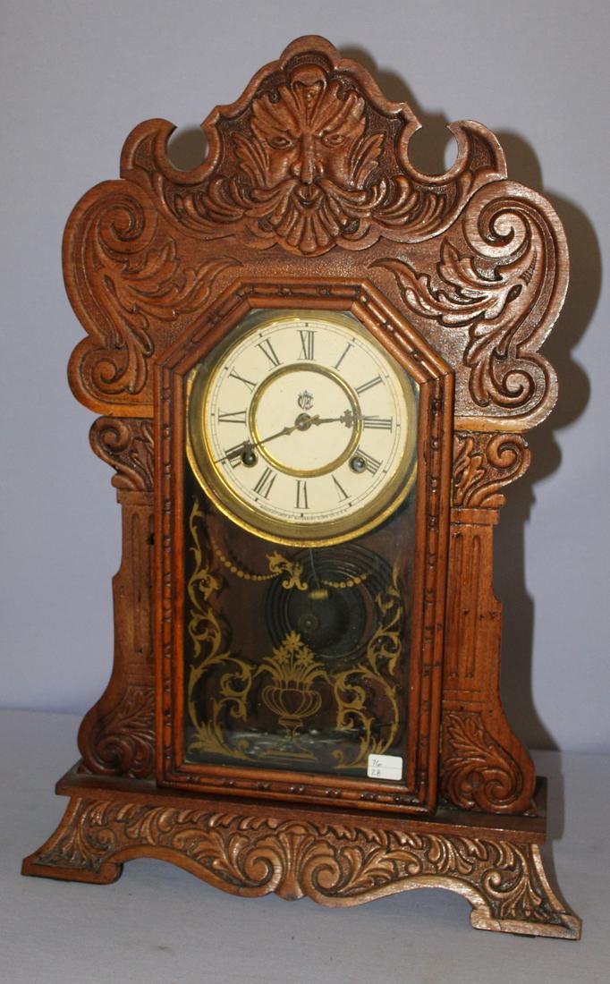 Waterbury "Donald" Oak Kitchen Mantel Clock (1 of 6)