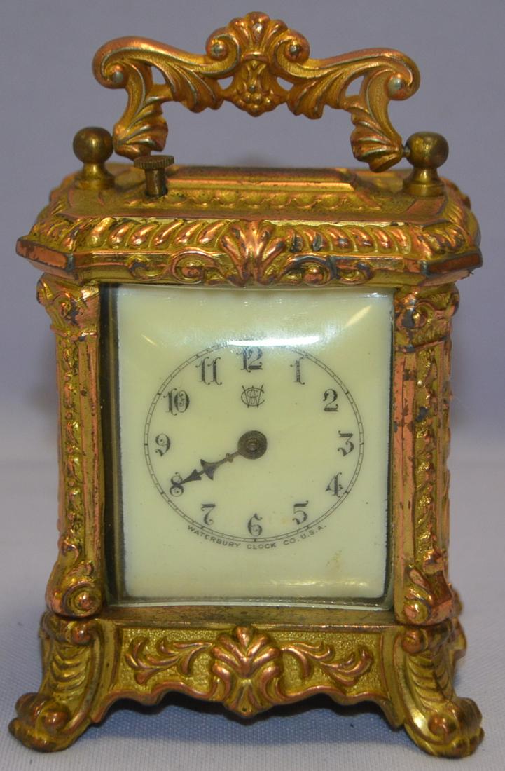 Antique Waterbury Companion Carriage Clock (1 of 5)