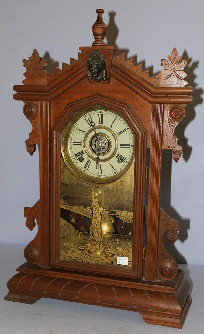 Charles Adam's "Liberty" Walnut Kitchen Mantle (1 of 3)