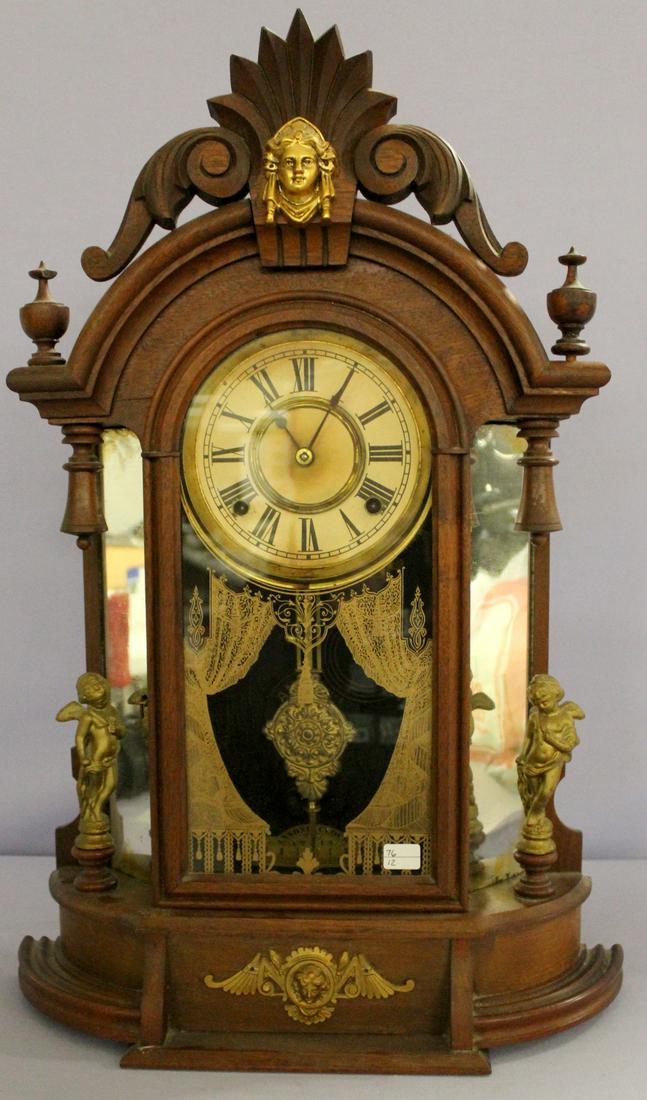 Ansonia Triumph Mirror Sided Parlor Clock (1 of 4)