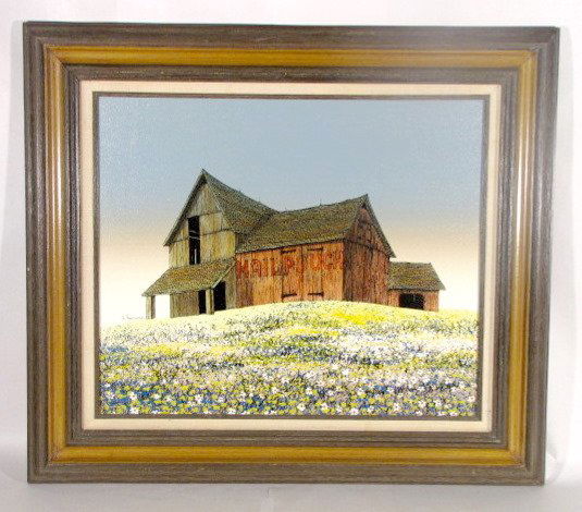 365 H Hargrove Mail Pouch Barn Serigraph Oct 21 2009 Tom