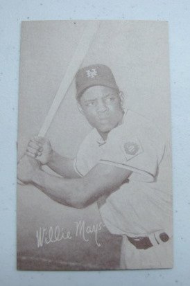 Vintage Willie Mays Stadium Card: Vintage Willie Mays Stadium Card (Please see photo for condition.) All items sell As Is, Where Is, no guarantees of any kind. We accept Mastercard & Visa, no paypal, no personal checks, no money order