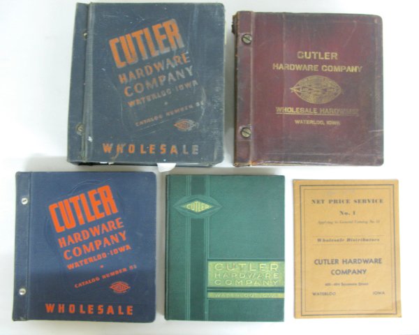 4 Cutler Hardware Co. Books & Pamphlet