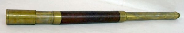 Brass Single Draw Naval Spyglass, Circa 1840's