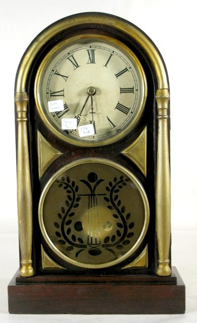 Seth Thomas Round Top Mantel Clock: Seth Thomas Round Top Mantel Clock: nice interior label; has pendulum. Running at this time. 17 1/2" All items sell As Is, Where Is, no guarantees of any kind. We accept Mastercard & Visa, no paypal, 