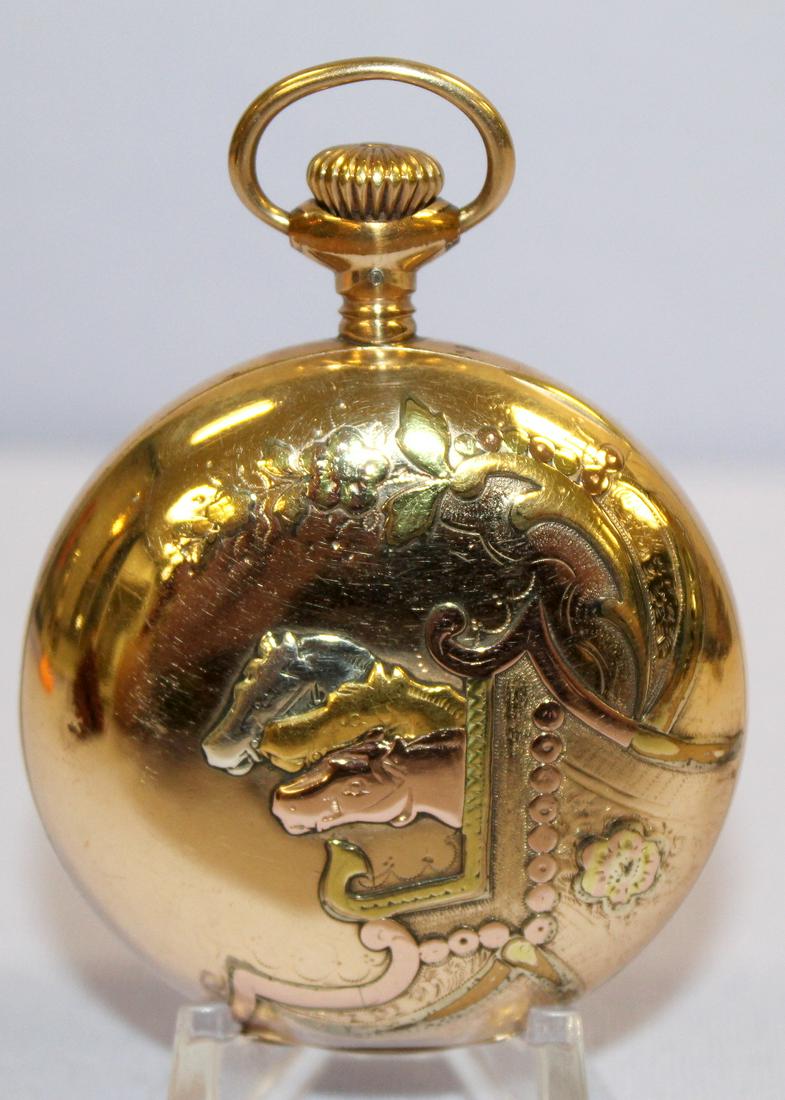 Waltham 17J 18S HC Pocket Watch (1 of 9)