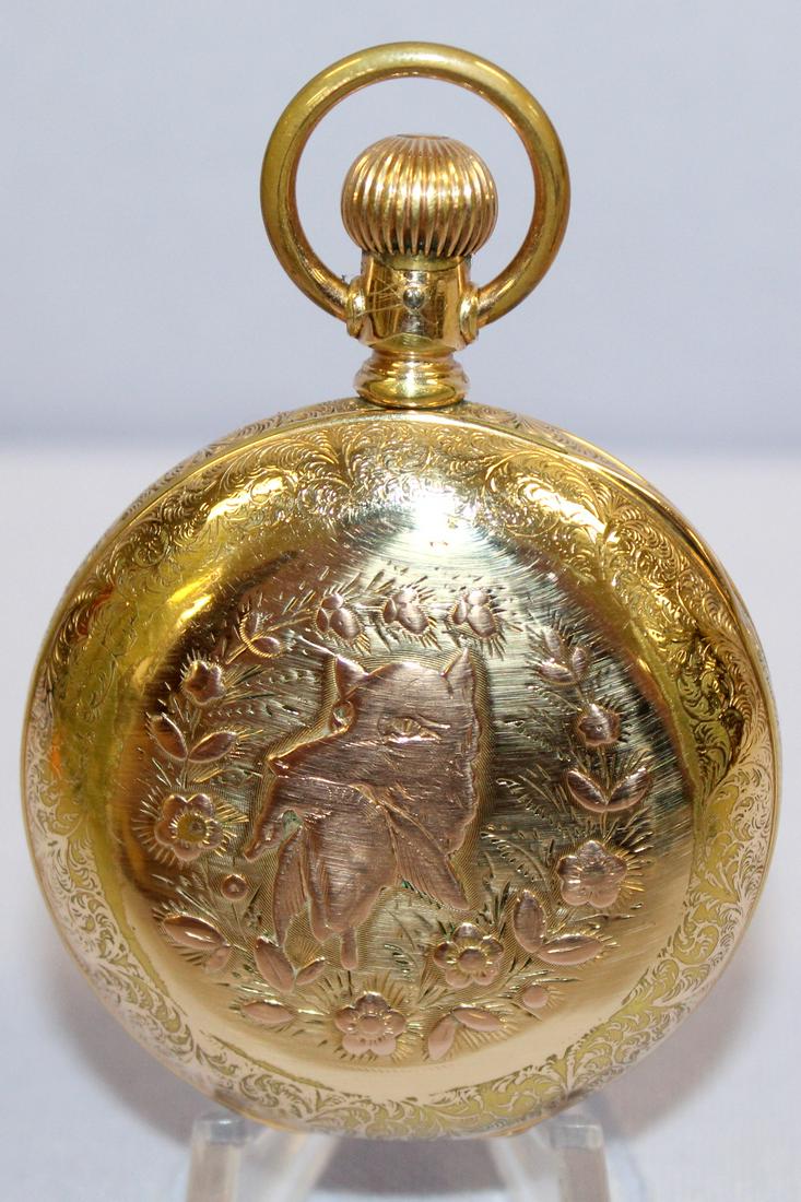 Waltham PS Bartlett 17J 18S Pocket Watch (1 of 8)