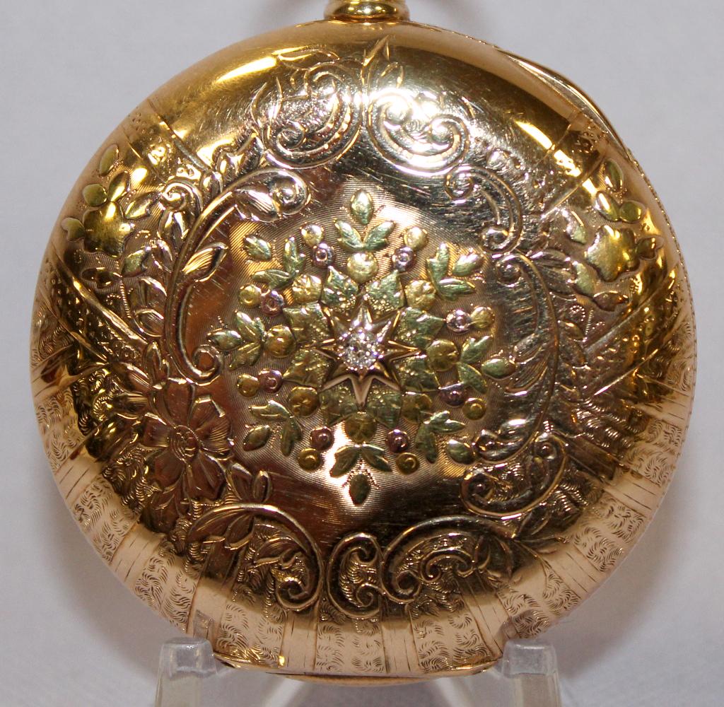 14K Sangamo 21 Ruby Jewel 16S Pocket Watch (1 of 7)