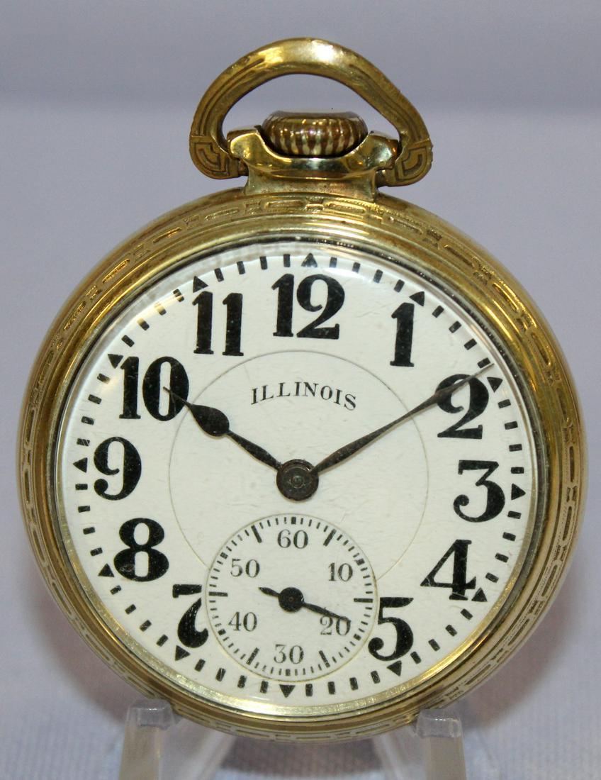 Illinois 60hr Bunn Special 21J 16S Pocket Watch (1 of 6)