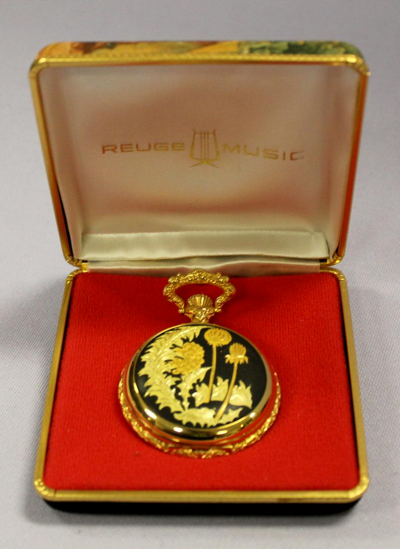 Reuge Musical Pocket Watch in Original Case (1 of 7)