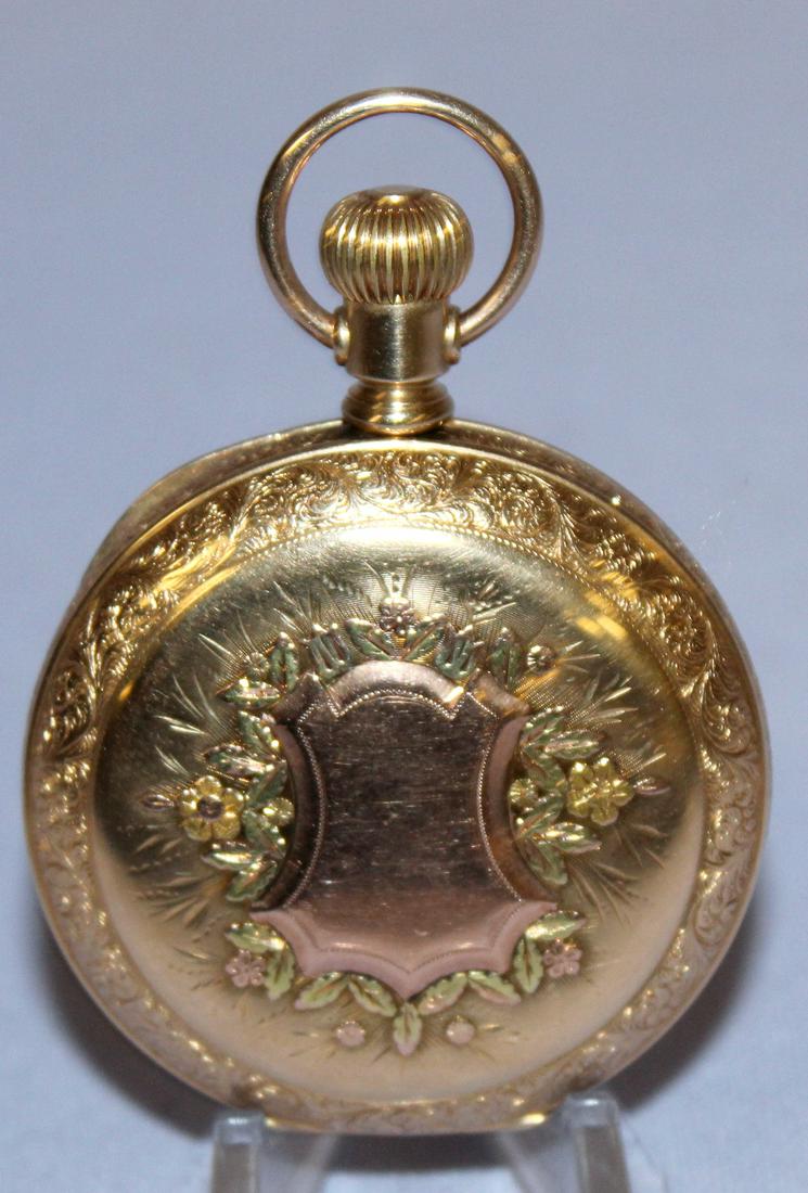 Waltham M1883 7-15J 18S Pocket Watch (1 of 5)
