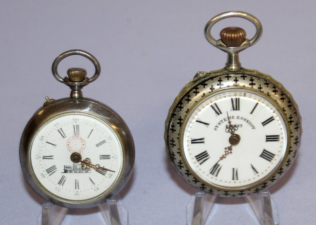 2 System Roskoff Pocket Watches (1 of 7)