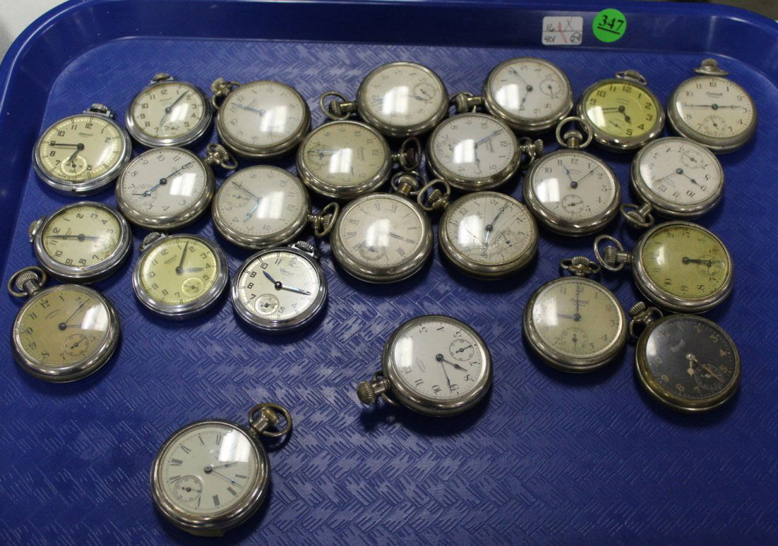 24 Ingersoll Dollar Pocket Watches (1 of 1)