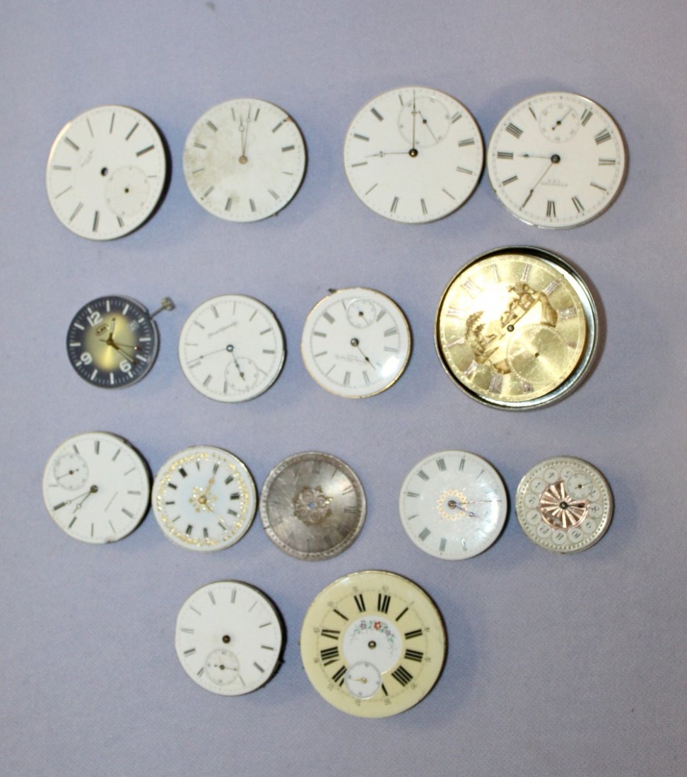 13 Various Movements w/ 2 Extra Dials (1 of 7)