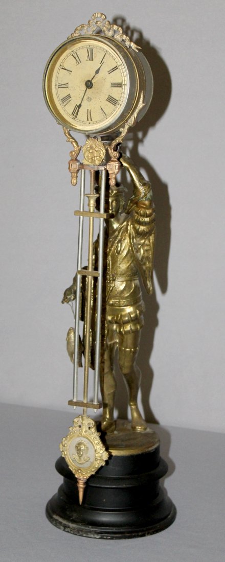 Antique Ansonia "Fisher" Swinger Clock (1 of 6)