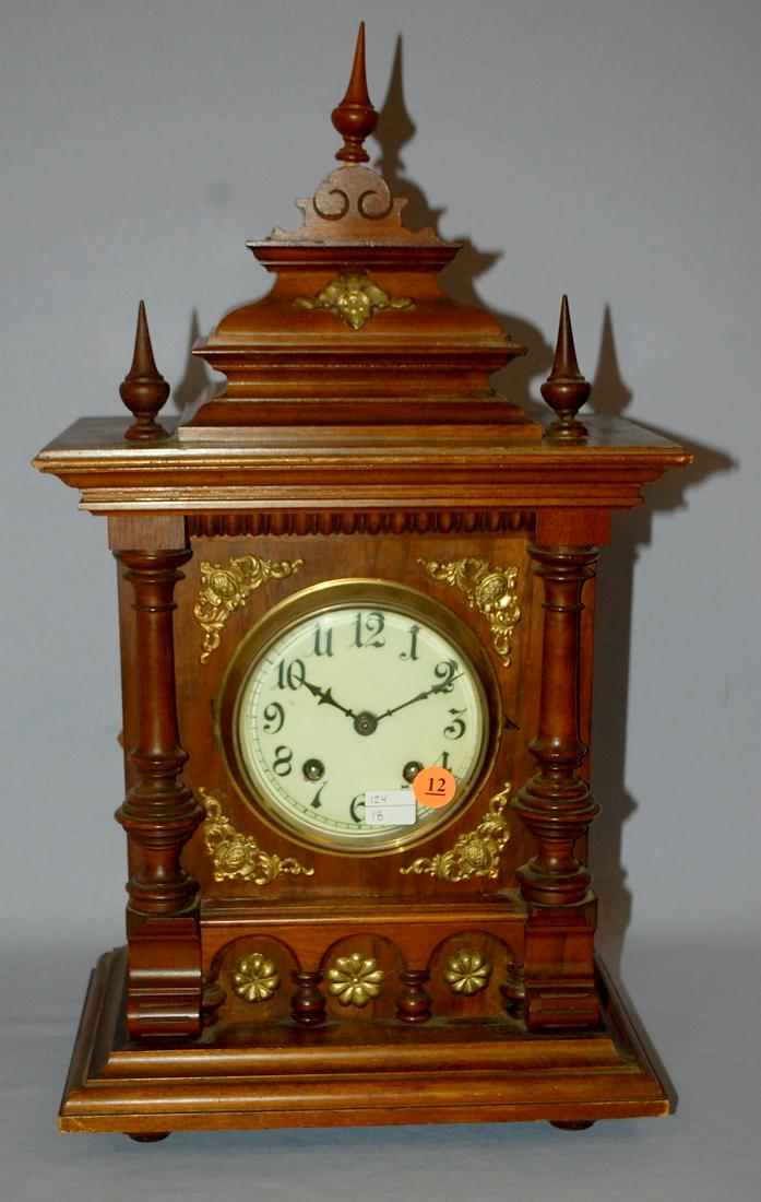 Antique Lenzkirch German Style Bracket Clock (1 of 6)
