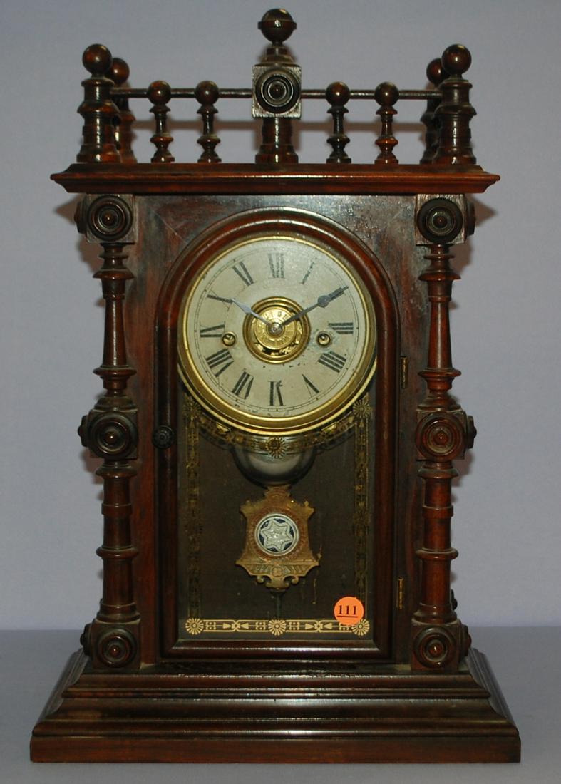 Welch & Spring Co. "Gerster" Clock w/ Alarm (1 of 7)